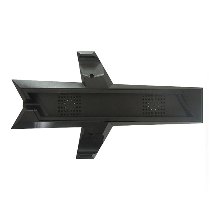 Game Console Radiator And Dual Handle Charging Base For PS4 / PS4 Slim(Black) - Holder by PMC TechLife | Online Shopping South Africa | PMC TechLife