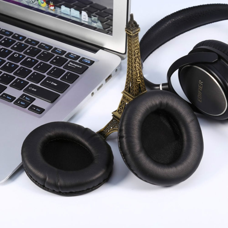 One Pair For Monster DNA Protein Leather + Sponge Headphone Protective Case Earmuffs(Black) - Earmuff & Pad by PMC Jewellery | Online Shopping South Africa | PMC Jewellery