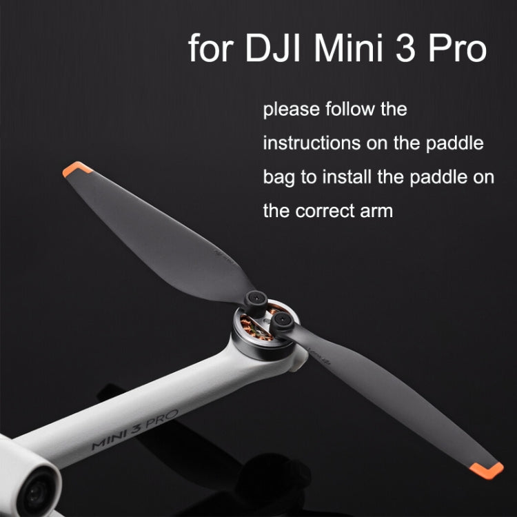 Original DJI Mini 4 Pro/Mini 3 Pro 2 Pairs Propeller(Black) - DIY Propeller by DJI | Online Shopping South Africa | PMC Jewellery | Buy Now Pay Later Mobicred