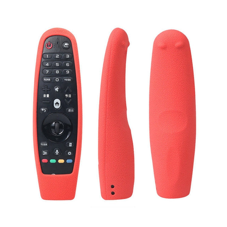 Suitable for LG Smart TV Remote Control Protective Case AN-MR600 AN-MR650a Dynamic Remote Control Silicone Case(Fluorescent Green) - Remote Control Covers by PMC Jewellery | Online Shopping South Africa | PMC Jewellery