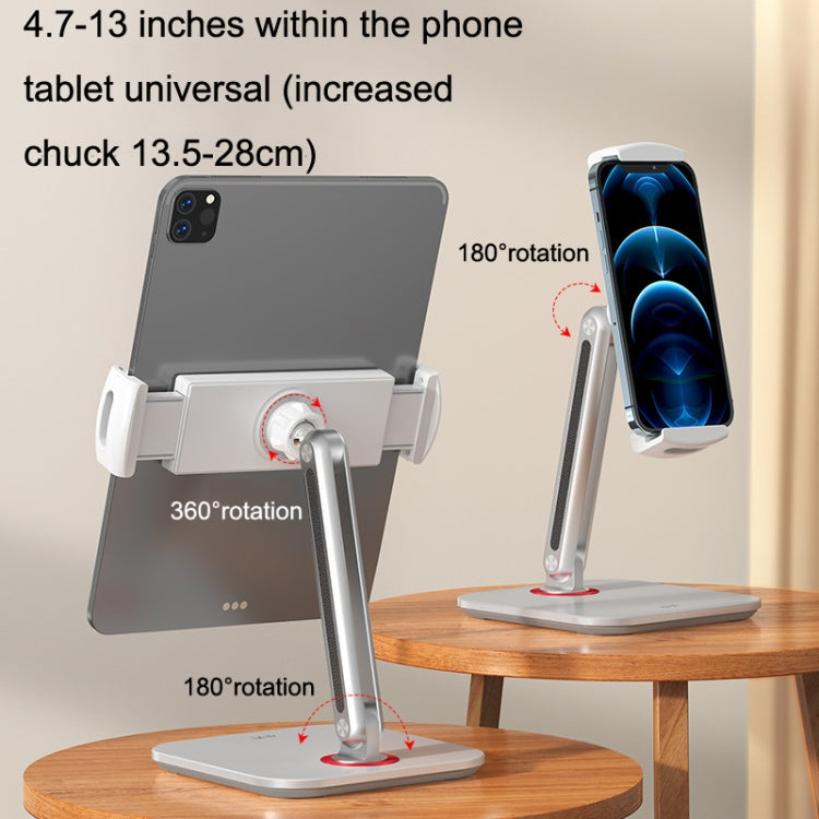 SSKY X28 Desktop Phone Tablet Stand Folding Bed Head Online Classes Convenient Support(White) - Desktop Holder by SSKY | Online Shopping South Africa | PMC Jewellery