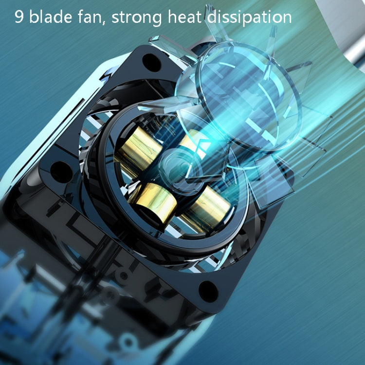 H15 Mobile Phone Radiator Semiconductor Rapid Cooling Portable Peripheral Cooling Mobile Phone Radiator Plug-in Models(Black) - Cooling Fan Radiator by PMC Jewellery | Online Shopping South Africa | PMC Jewellery