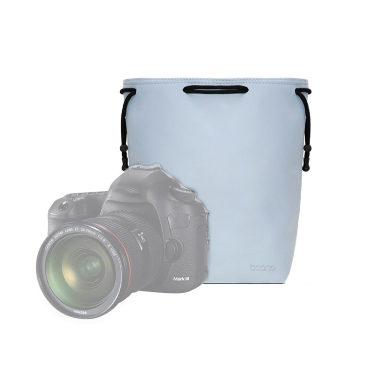 Baona Camera Bag Lens Drawstring Pouch, Size: Large(Blue) - Soft Bag by Baona | Online Shopping South Africa | PMC Jewellery | Buy Now Pay Later Mobicred