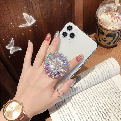 2 PCS Lazy Man Live Shooting Mobile Phone Rotating Ring Buckle Holder, Style:Big Diamond - Ring Holder by PMC Jewellery | Online Shopping South Africa | PMC Jewellery