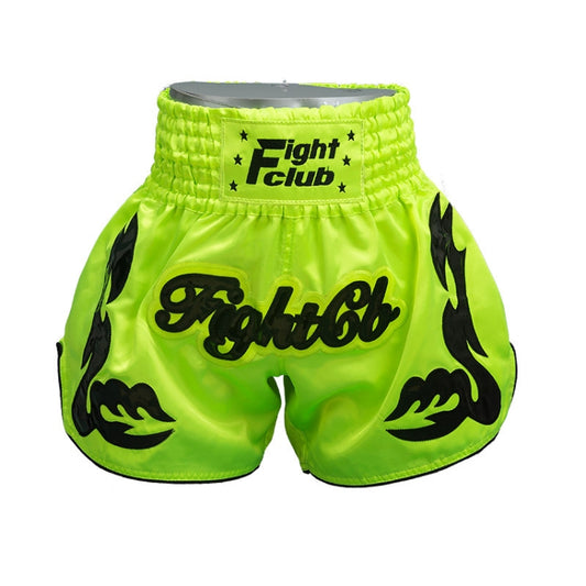 ZhuoAo Muay Thai/Boxing/Sanshou/Fighting Shorts for Men and Women, Size:XS(Green Cool) - Sportswear by ZhuoAo | Online Shopping South Africa | PMC Jewellery | Buy Now Pay Later Mobicred