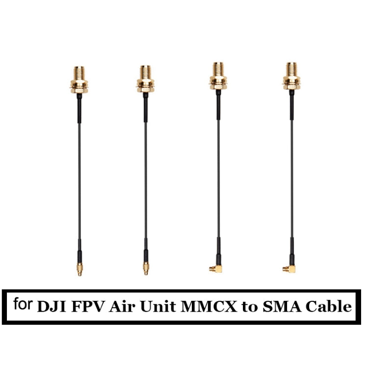 Original DJI FPV Air Unit 2pcs MMCX To SMA Adapter Cable MMCX Elbow Head - Other Accessories by DJI | Online Shopping South Africa | PMC Jewellery