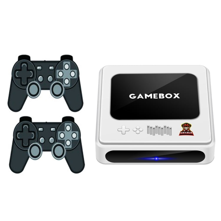 GD10 32G Built-In 10000+ Games Dual System Set-Top Box 3D Home 4K HD  TV Game Console Box UK Plug(White) - free shipping - PMC TechLife - Order now!