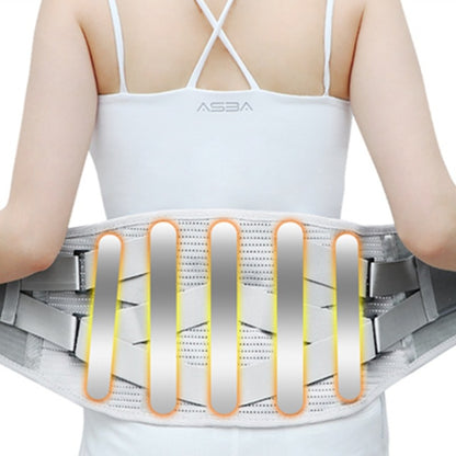 Steel Plate Support Warm And Breathable Waist Belt Waist Orthosis, Size:L - Corrector by PMC Jewellery | Online Shopping South Africa | PMC Jewellery