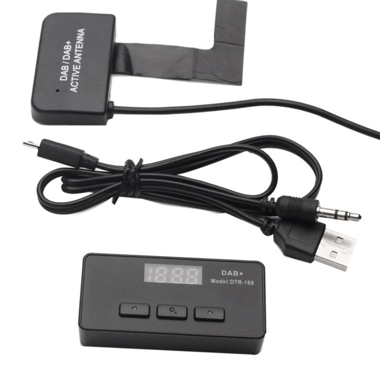 DAB+Digital Broadcasting Receiver Box Car DAB+Receiver Box with FM Forwarding - free shipping - PMC TechLife - Order now!