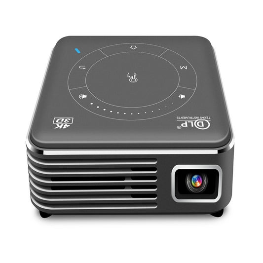 P11 854x480 DLP Mini Smart Projector With Infrared Remote Control, Android 9.0, 2GB+16GB, Support 2.4G/5G WiFi, Bluetooth, TF Card(Silver Gray) - LED Projector by PMC Jewellery | Online Shopping South Africa | PMC Jewellery