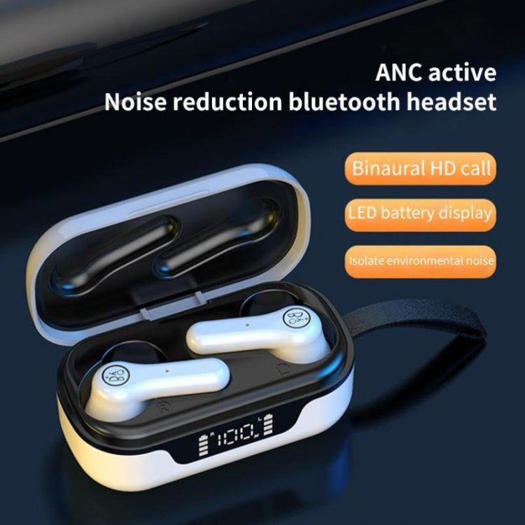 ANC PRO Touch 5.0TWS Master-slave Switch Wireless Bluetooth Headset Intelligent Noise Cancelling(Black) - Bluetooth Earphone by PMC Jewellery | Online Shopping South Africa | PMC Jewellery