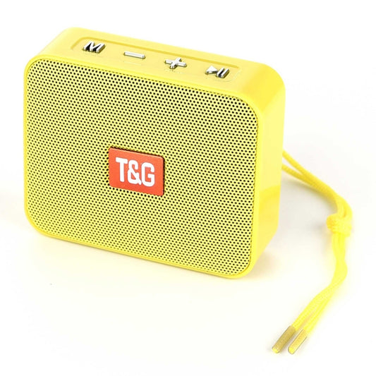 T&G TG166 Color Portable Wireless Bluetooth Small Speaker(Yellow) - Mini Speaker by T&G | Online Shopping South Africa | PMC Jewellery