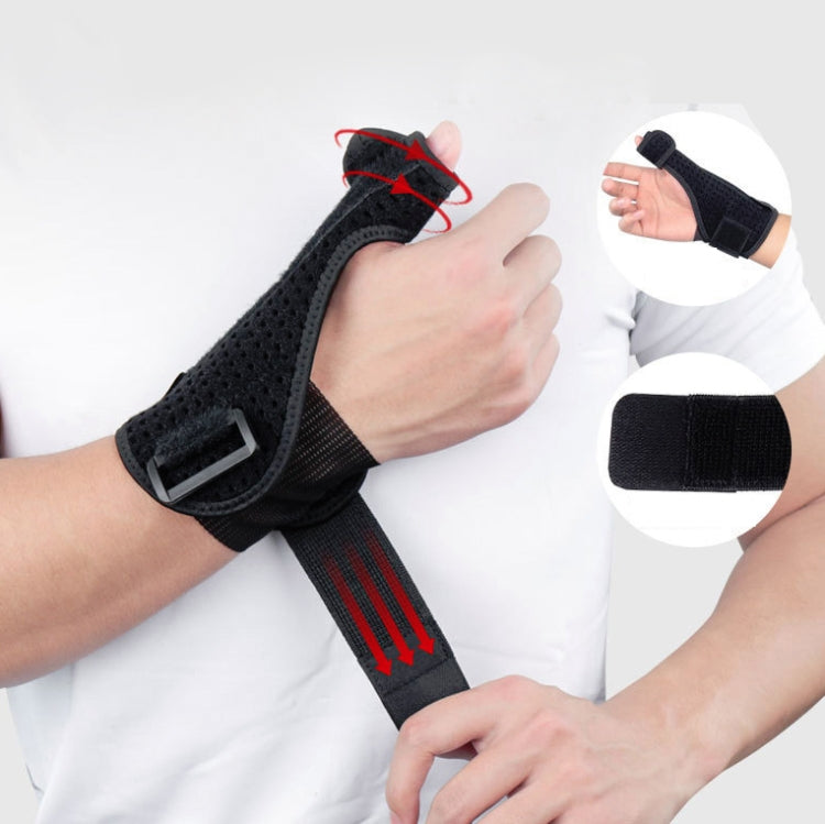 2 PCS Wrist Brace Sprain Fracture Tenosynovitis Thumb Steel Bar Support, Size: Free Size, Specification: Right Hand - Sports Safety by PMC Jewellery | Online Shopping South Africa | PMC Jewellery