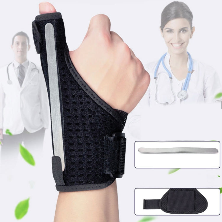 2 PCS Wrist Brace Sprain Fracture Tenosynovitis Thumb Steel Bar Support, Size: Free Size, Specification: Right Hand - Sports Safety by PMC Jewellery | Online Shopping South Africa | PMC Jewellery