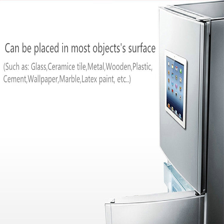 Wall-mounted iPad Magnetic Adsorption Universal Sticker Mobile Phone Wall Bracket(White A) - Hand-Sticking Bracket by PMC TechLife | Online Shopping South Africa | PMC TechLife