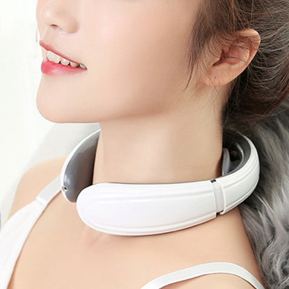 Intelligent Wireless Electromagnetic Pulse Cervical Spine Physiotherapy Instrument Neck Protector(White) - Massage & Relaxation by PMC Jewellery | Online Shopping South Africa | PMC Jewellery