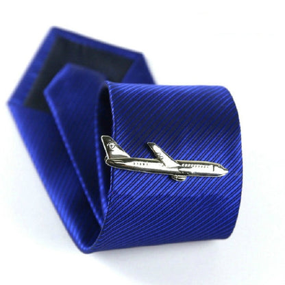 Men Signature Metal Tie Clip Clothing Accessories(Silver Plane) - Tie clip by PMC Jewellery | Online Shopping South Africa | PMC Jewellery