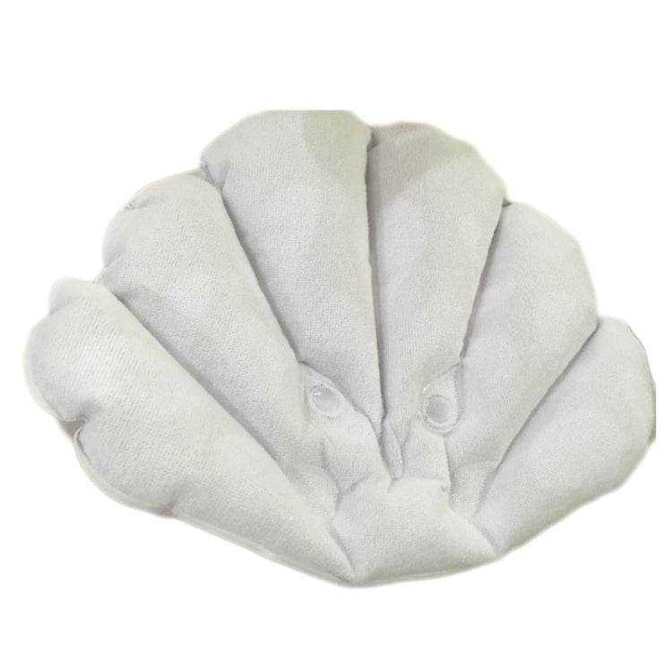 Shell Shaped Soft Bathroom Pillow Home Comfortable Spa Inflatable Bathtub Cushion, Random Color Delivery - Bath Pillows by PMC Jewellery | Online Shopping South Africa | PMC Jewellery