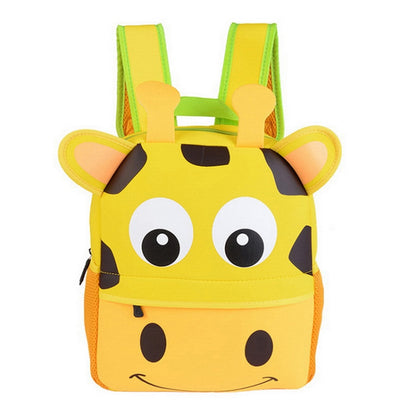 Cute Kid Toddler School Bags Kindergarten Children bag 3D Cartoon Animal Bag(Giraffe) - Kids Bags by PMC Jewellery | Online Shopping South Africa | PMC Jewellery