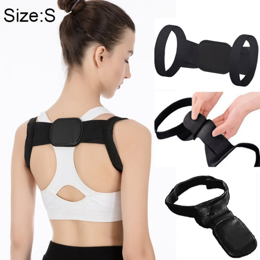 Adjustable Women Back Posture Corrector Shoulder Support Brace Belt Health Care Back Posture Belt, Size:S(Black) - Corrector by PMC Jewellery | Online Shopping South Africa | PMC Jewellery