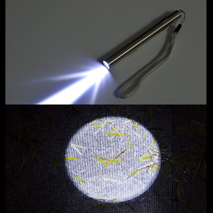 Pen Design USB Rechargeable Flashlight Powerful Mini LED Lamp - LED Flashlight by PMC TechLife | Online Shopping South Africa | PMC TechLife