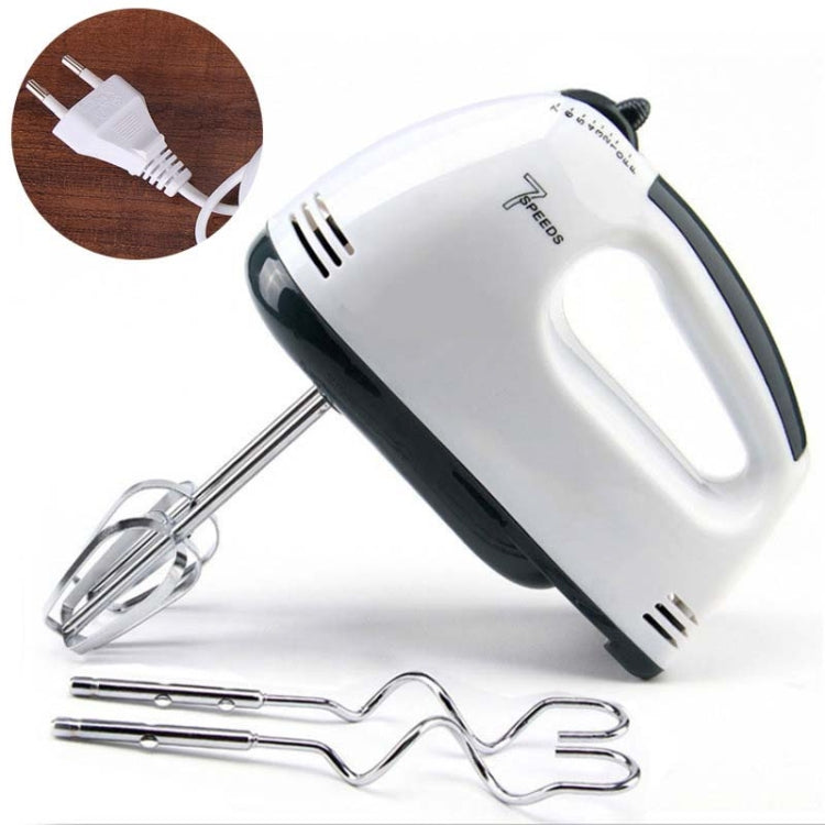 Whisk Electric Household Mini Whisk Baking Small Whipped Cream Machine, Specification:EU Plug+4 Stirring Rods - Stirrer & Squeezer by PMC Jewellery | Online Shopping South Africa | PMC Jewellery