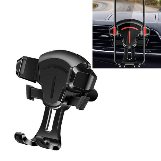 2 PCS Car Phone Holder Air Outlet Car Navigation Bracket Instrument Panel Bracket, Style:Air Outlet(Black) - Car Holders by PMC Jewellery | Online Shopping South Africa | PMC Jewellery