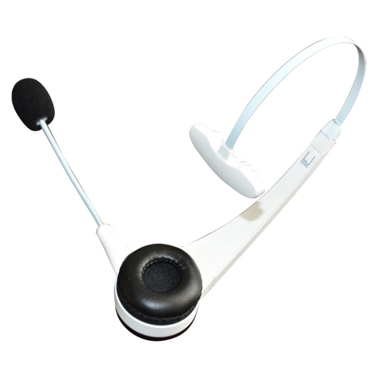 PS3 Headset Wireless Headphones Bluetooth Earphone Bluetooth 5.0(White) - Bluetooth Earphone by PMC TechLife | Online Shopping South Africa | PMC TechLife