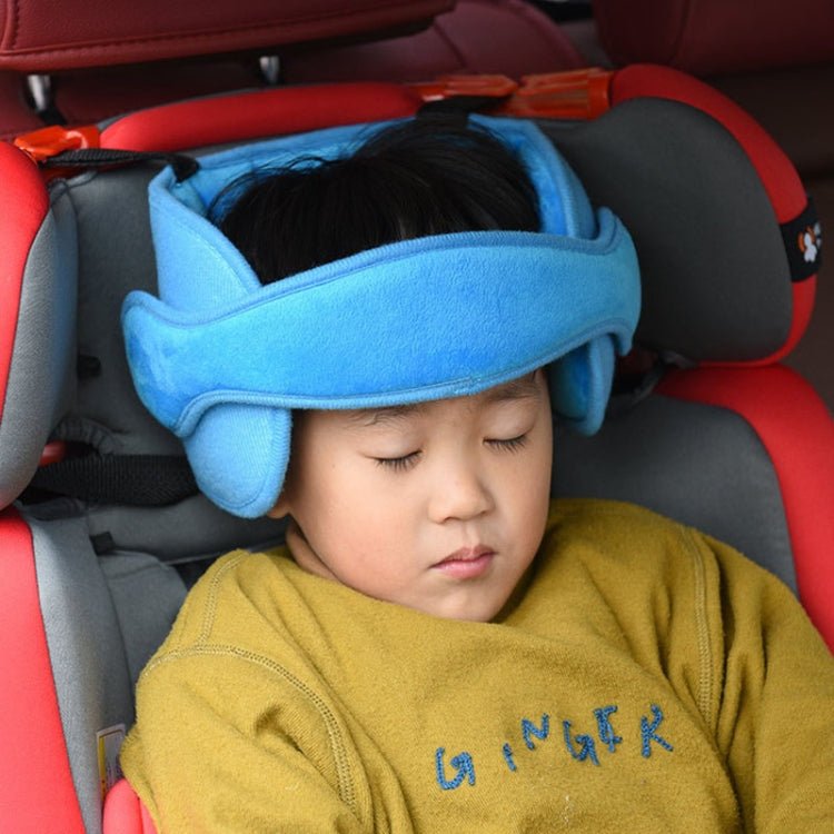 Child Car Seat Head Support Comfortable Safe Sleep Solution Pillows Neck Travel Stroller Soft Cushion(Grey) - Seat Belts & Padding by PMC TechLife | Online Shopping South Africa | PMC TechLife
