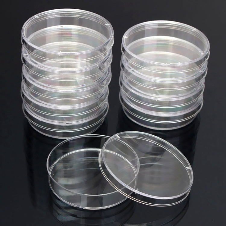 10 PCS Polystyrene Sterile Petri Dishes Bacteria Dish Laboratory Biological Scientific Lab Supplies, Size:60mm - free shipping - PMC TechLife - Order now!