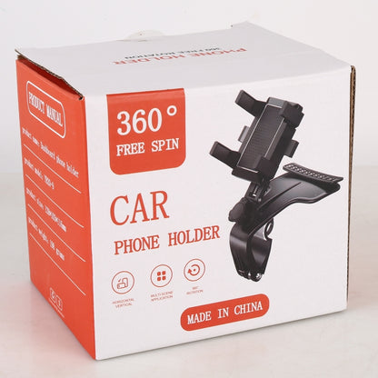 Car Mobile Phone Holder Car Dashboard Rearview Mirror Navigation Bracket With Stop Sign - Car Holders by PMC Jewellery | Online Shopping South Africa | PMC Jewellery