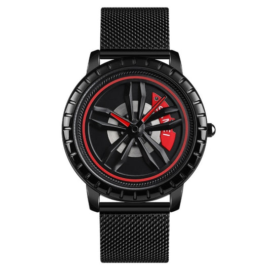 SKMEI 1634 Men Waterproof Watch Fashion Quartz Watch(Black Mesh Belt) - Sport Watches by SKMEI | Online Shopping South Africa | PMC Jewellery | Buy Now Pay Later Mobicred