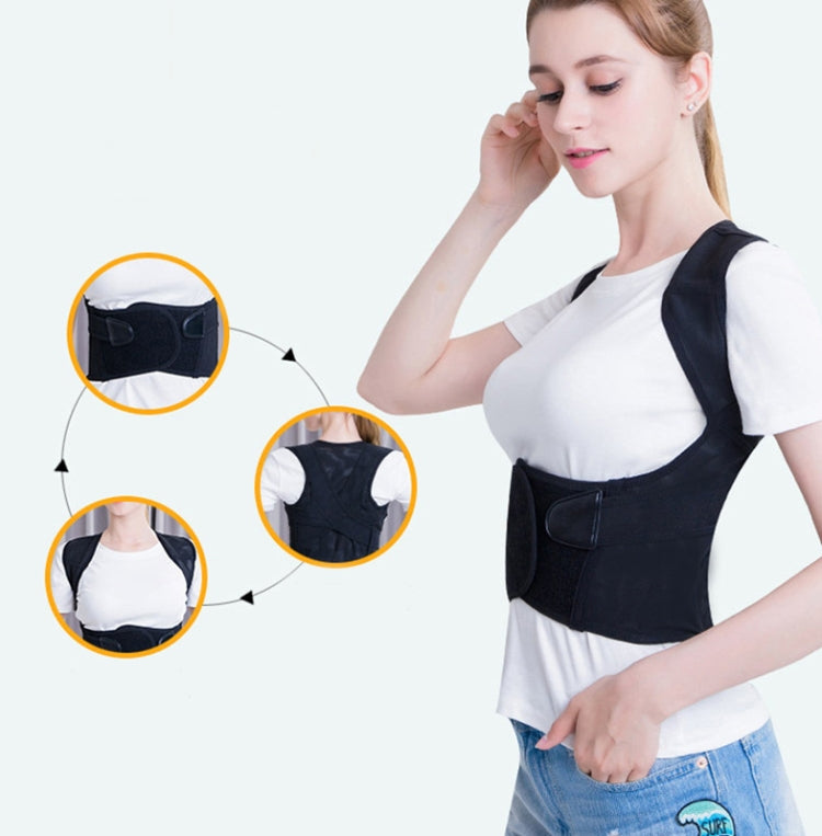 Male And Female Adult Kyphosis Correction Belt Student Sitting Posture Abdomen Correction Belt, Specification: XS - Corrector by PMC Jewellery | Online Shopping South Africa | PMC Jewellery