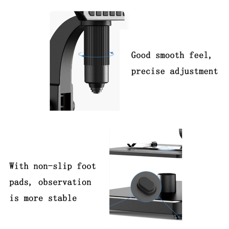 2000X 7 Inch Microbial Cell Observation Microscope Electronic Digital Magnifying Glass - free shipping - PMC TechLife - Order now!