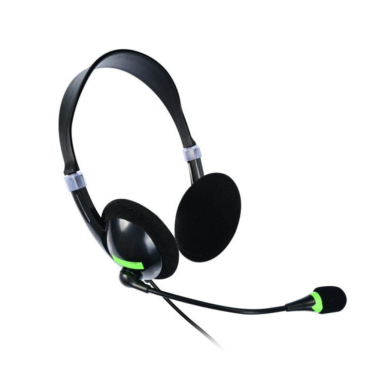 Computer USB Interface Headphone Aviation Headset with Microphone - Multimedia Headset by PMC Jewellery | Online Shopping South Africa | PMC Jewellery