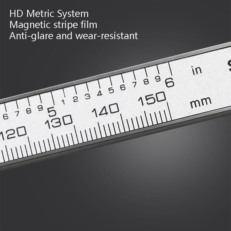 0-150mm Digital Display Depth Gauge Caliper Vernier Caliper Depth Measuring Ruler - free shipping - PMC TechLife - Order now!
