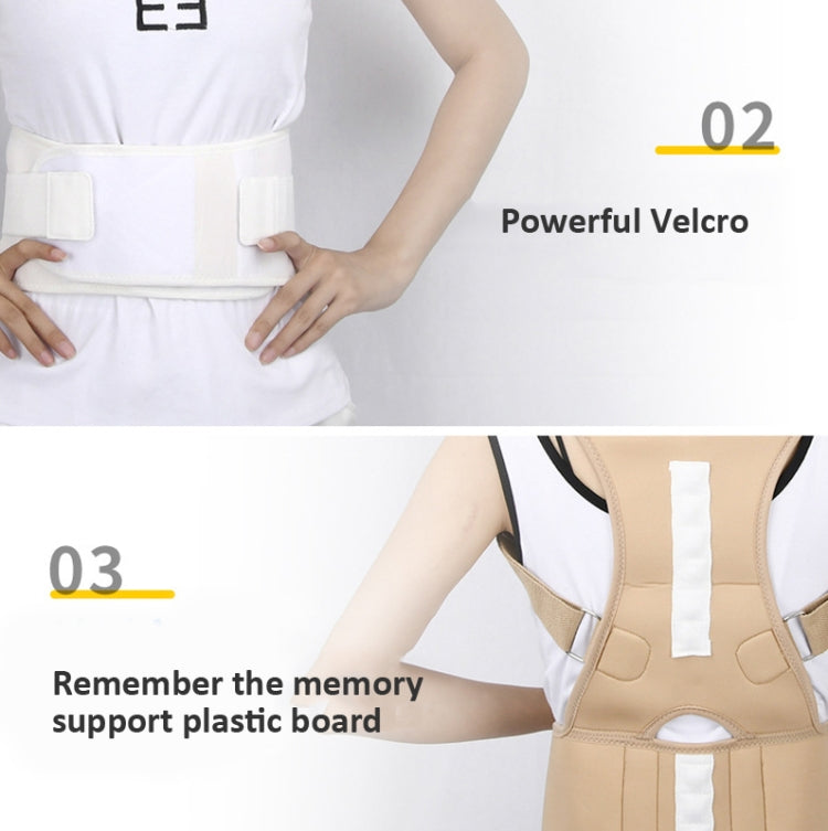 Adult Back Posture Correction Belt Kyphosis Correction Body Restraint Belt, Specification: S(Blue) - Corrector by PMC Jewellery | Online Shopping South Africa | PMC Jewellery