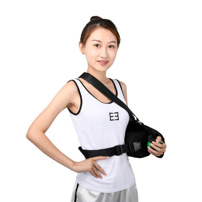 Foam Shoulder Abduction Fixed Brace Broken Arm Sling, Specification: Free Size(Black + Grip Ball) - Corrector by PMC Jewellery | Online Shopping South Africa | PMC Jewellery