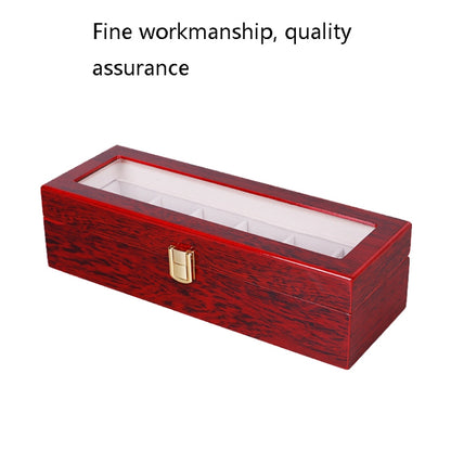 Wooden Baking Paint Watch Box Jewelry Storage Display Box(2-bit Spray Paint) - Watch Storages by PMC Jewellery | Online Shopping South Africa | PMC Jewellery | Buy Now Pay Later Mobicred