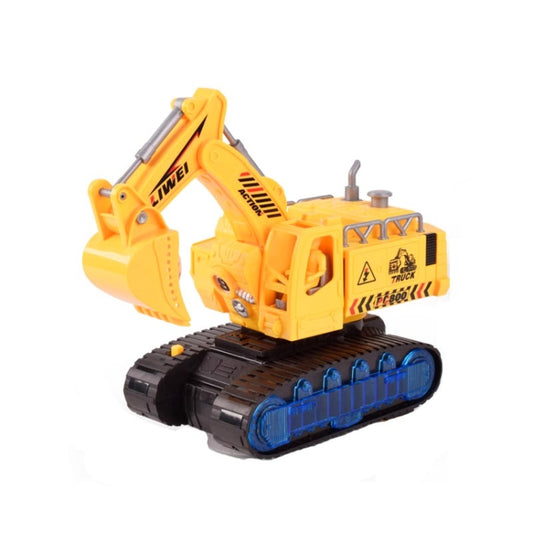 Children Light And Music Simulation Electric Excavator Car Toy, Style: Engineering Vehicle - Music Toys by PMC Jewellery | Online Shopping South Africa | PMC Jewellery