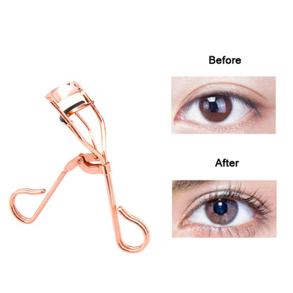 2 PCS 4 In1 False Eyelash Assistant Eyebrow Clipper Beauty Tool(Rose Gold) - Eyes by PMC Jewellery | Online Shopping South Africa | PMC Jewellery