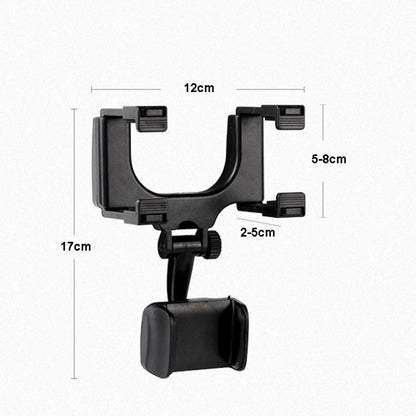 2 PCS Car Rearview Mirror Mobile Phone Bracket Tachograph Fixing Clip - Car Holders by PMC Jewellery | Online Shopping South Africa | PMC Jewellery