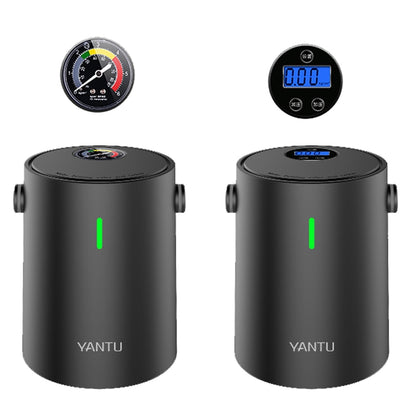 YANTU A05 Car Electric Mini Portable Tire Air Pump, Style: Wired Digital Display Black - Inflatable Pump by PMC Jewellery | Online Shopping South Africa | PMC Jewellery