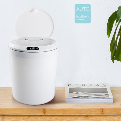 EXPED SMART Desktop Smart Induction Electric Storage Box Car Office Trash Can, Specification: 3L Battery Version (White) - Trash Bin & Bags by EXPED SMART | Online Shopping South Africa | PMC Jewellery | Buy Now Pay Later Mobicred