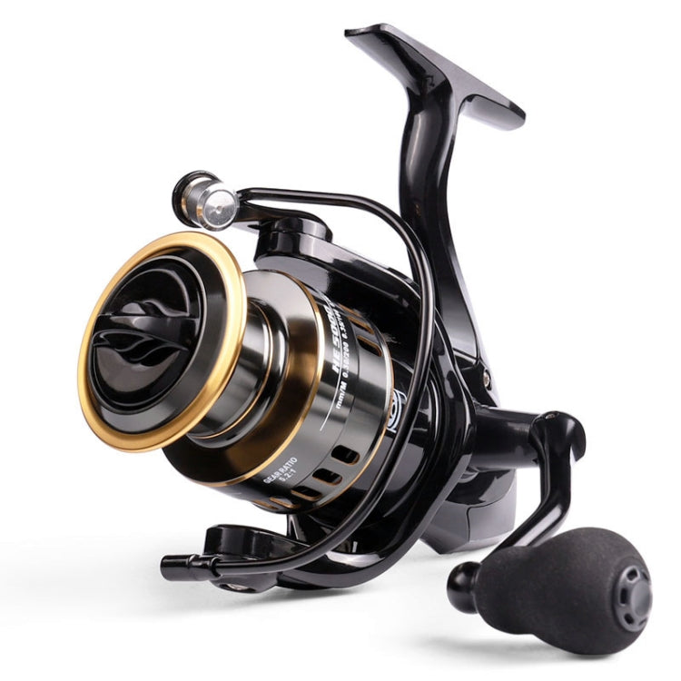 All Metal Rocker Arm Smooth Fishing Reel Spinning Reel, Spec: HE-5000 (EVA Grip) - Fishing Reels by PMC Jewellery | Online Shopping South Africa | PMC Jewellery