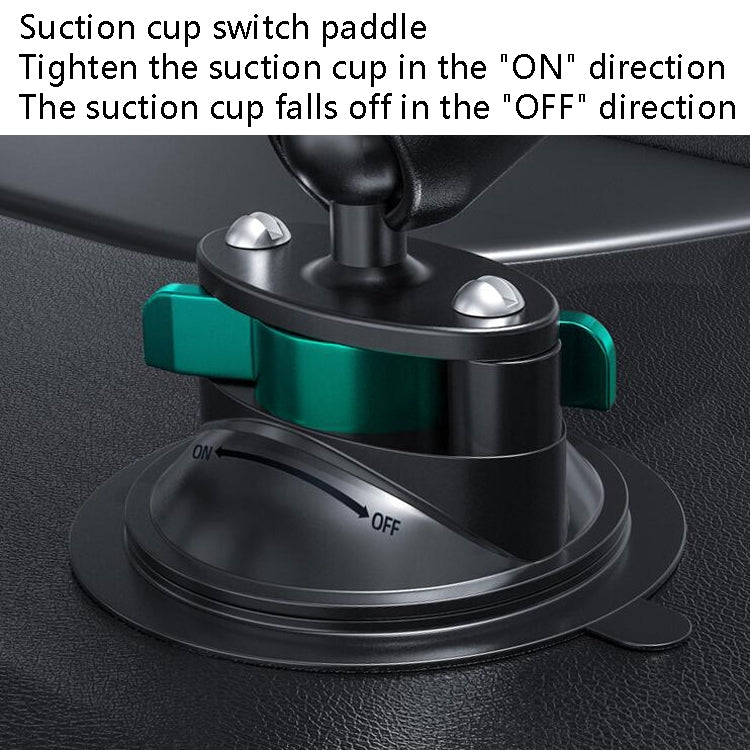 Bus Truck Mobile Phone Bracket Suction Cup Car Mobile Phone Bracket(4 Claw Back Clip) - Car Holders by PMC Jewellery | Online Shopping South Africa | PMC Jewellery