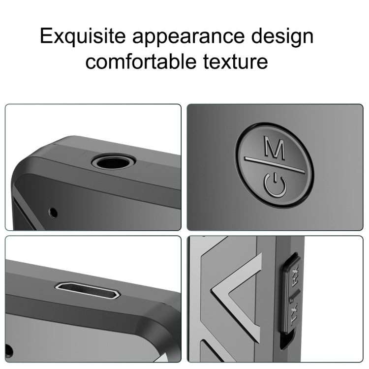 T19 Bluetooth 5.0 Audio Transmitter Receiver Call Three-in-one TV Computer Dual Transmitter Adapter - Audio Receiver Transmitter by PMC TechLife | Online Shopping South Africa | PMC TechLife
