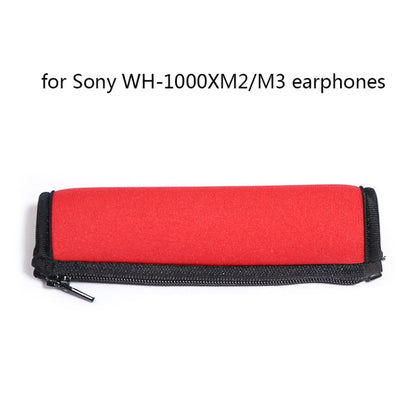 2 PCS Headset Comfortable Sponge Cover For Sony WH-1000xm2/xm3/xm4, Colour: Blue Head Beam Protection Cover - Earmuff & Pad by PMC Jewellery | Online Shopping South Africa | PMC Jewellery