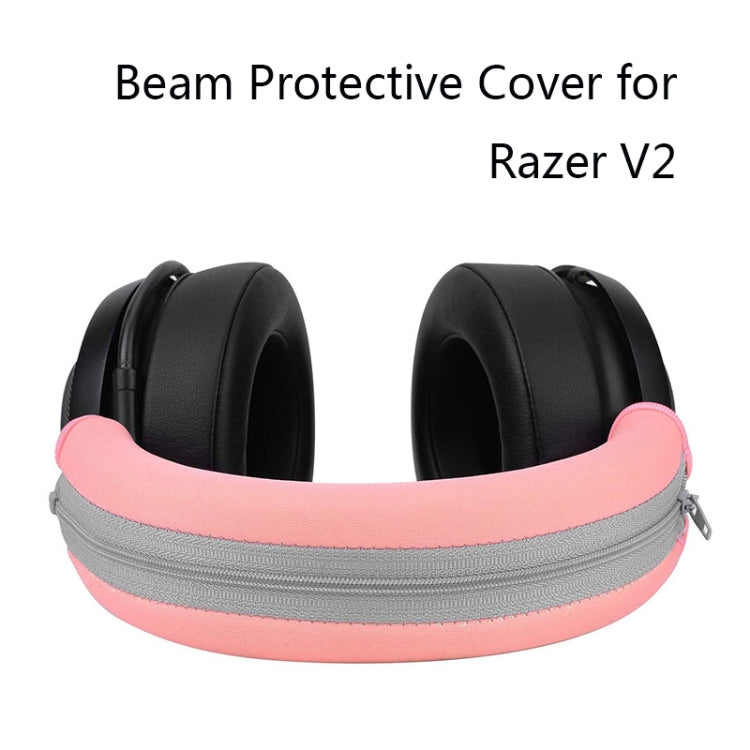 2 PCS Headset Sponge Case For Razer BlackShark V2/V2X/V2SE, Colour: Head Beam Protective Cover(White) - Earmuff & Pad by PMC Jewellery | Online Shopping South Africa | PMC Jewellery