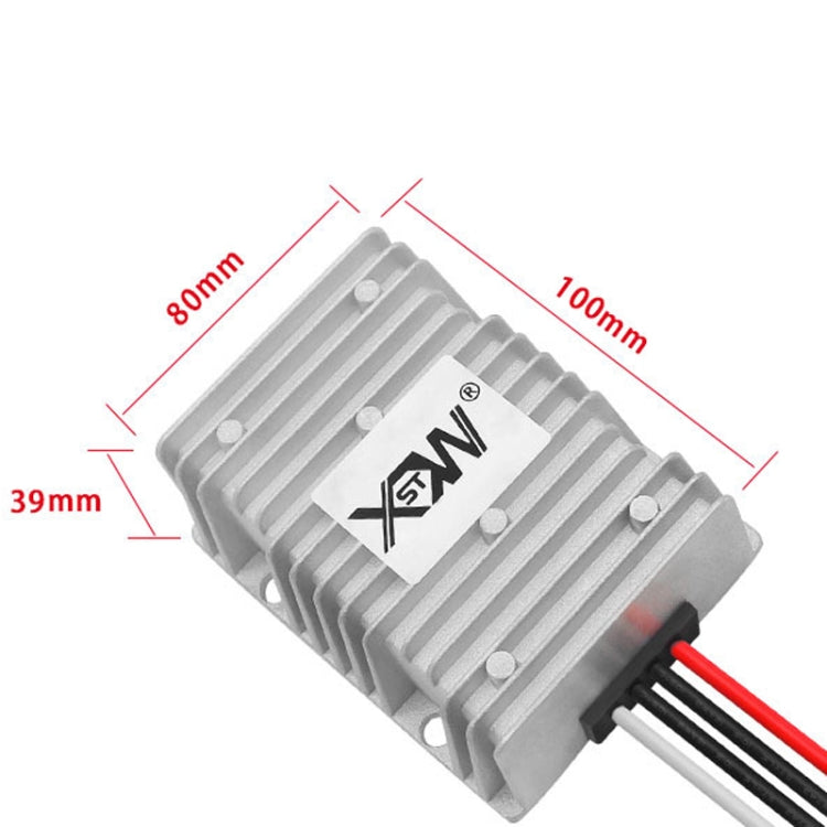 XWST DC 12/24V To 5V Converter Step-Down Vehicle Power Module, Specification: 12/24V To 5V 40A Extra Large Aluminum Shell -  by PMC Jewellery | Online Shopping South Africa | PMC Jewellery